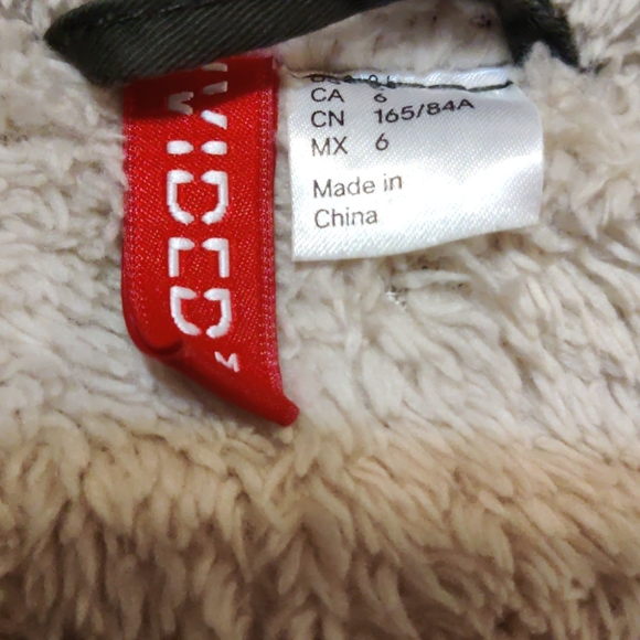 H&M Divided Shearling Coat size 6 - Picture 4 of 6